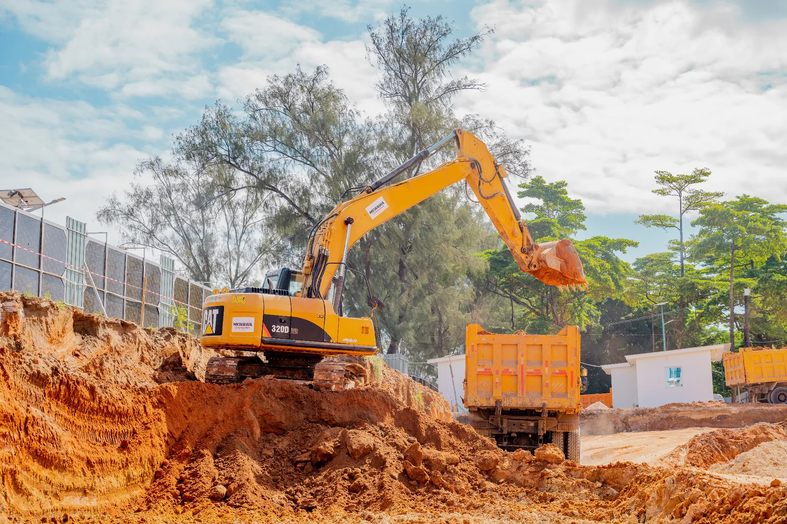 Construction site view