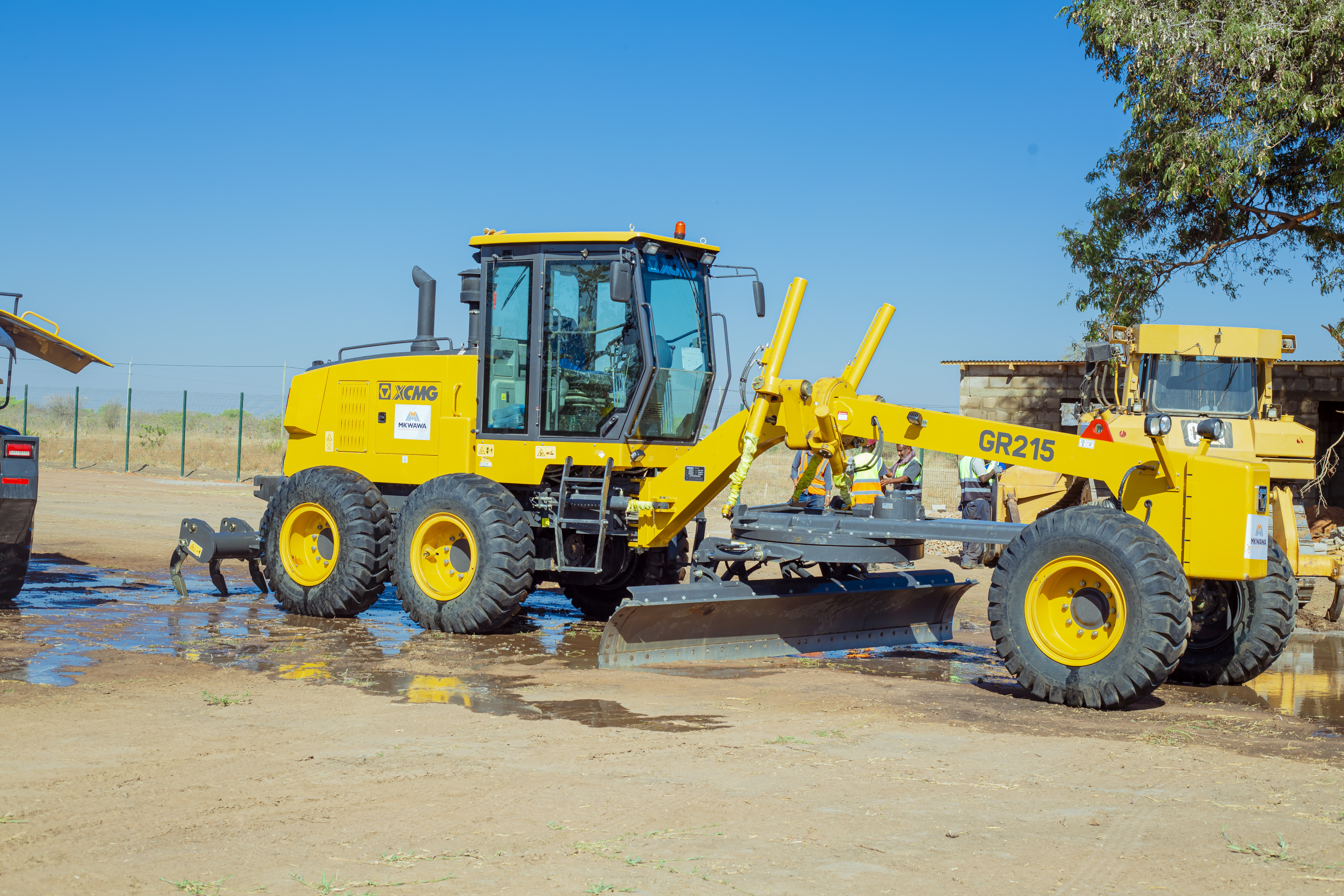 Earthworks and canal excavation